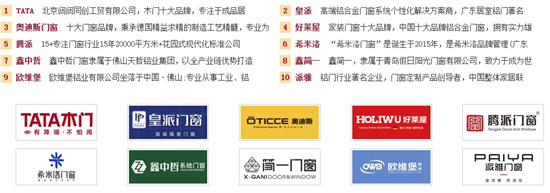領略中國十大門窗品牌獨特魅力與產品優勢