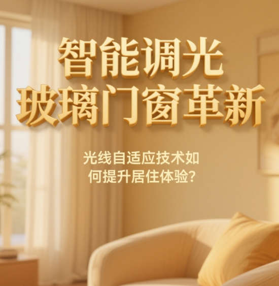智能調光玻璃中國門窗革新：光線自適應技術如何提升居住體驗?