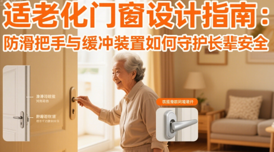 適老化著名門窗品牌設(shè)計指南：防滑把手與緩沖裝置如何守護長輩安全