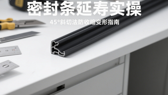 密封條延壽實(shí)操：45°斜切法防收縮變形指南